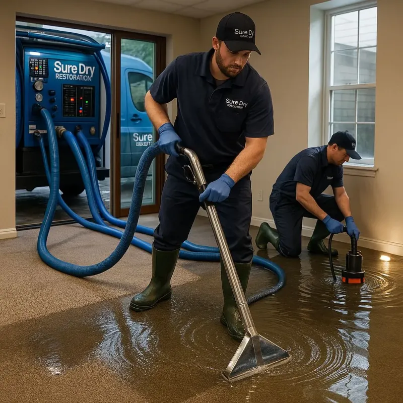 Water Extraction and Removal process in Oronogo, MO